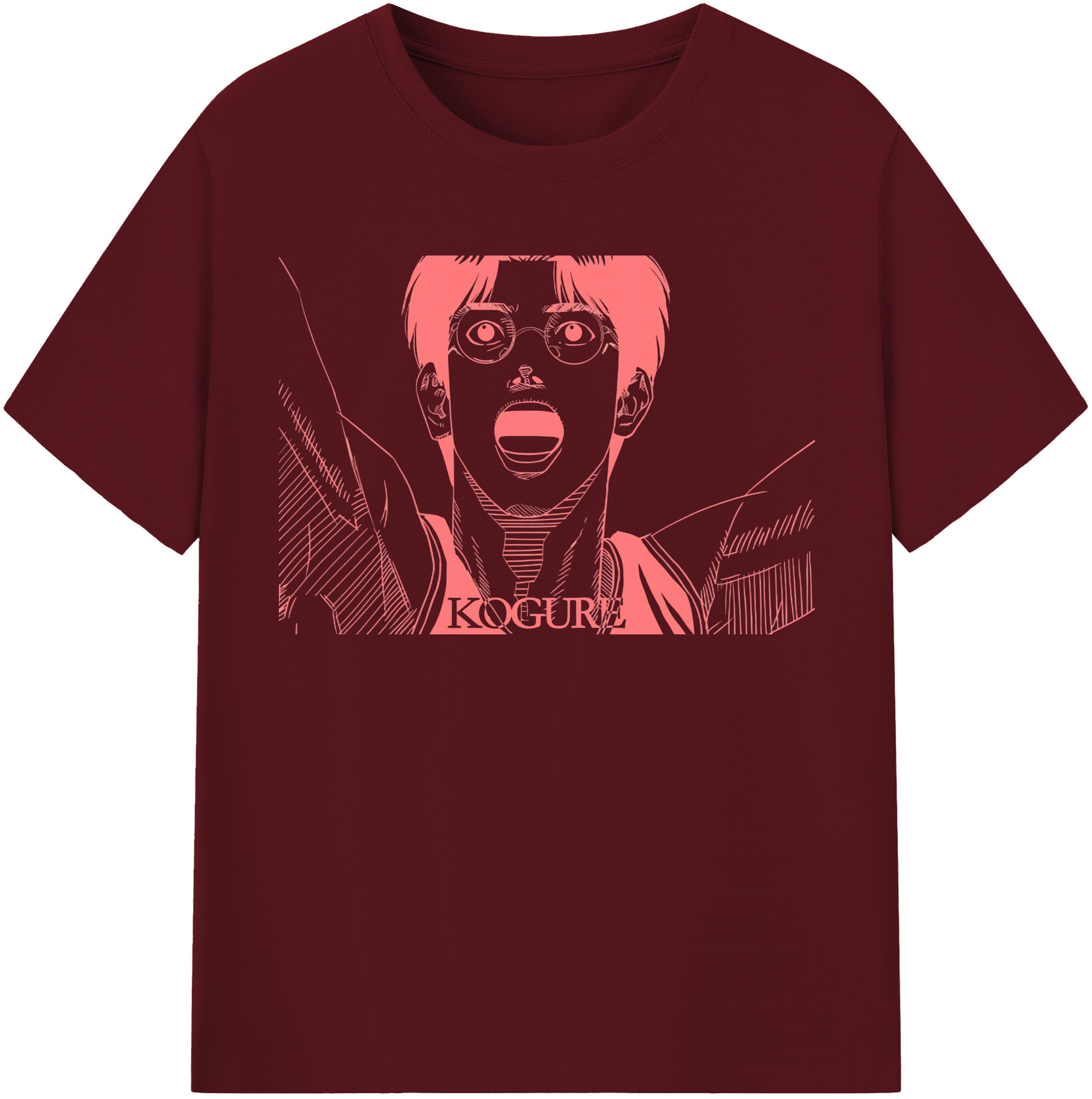 SLAM DUNK／スラムダンク 綿100％半袖Tシャツ（フロントプリント）